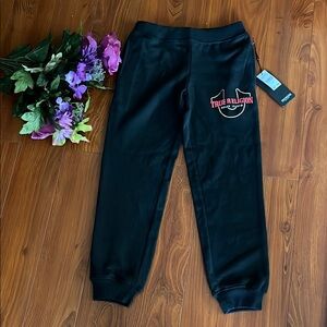 True Religion Black Jogger Sweatpants for Casual Comfort Size Small